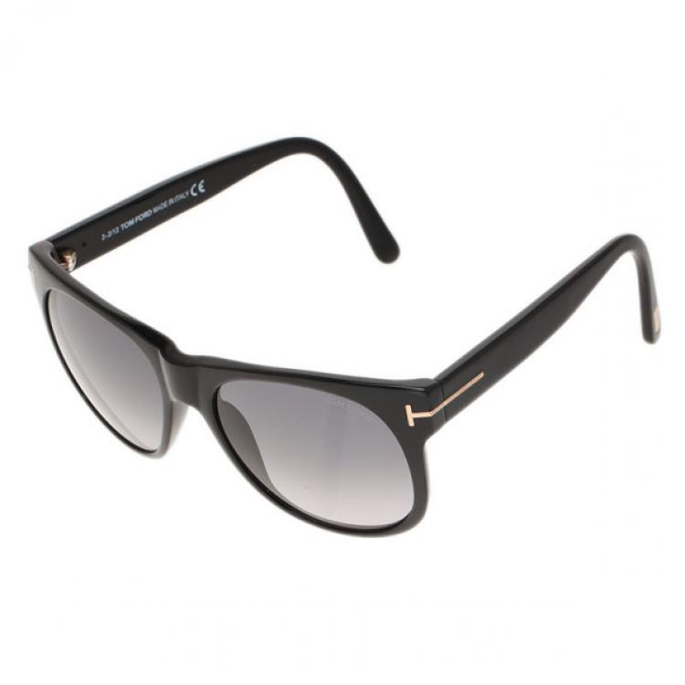 Pre Owned Tom Ford Black Astor Sunglasses