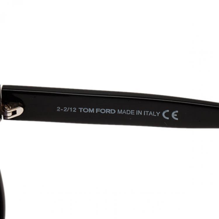 Pre Owned Tom Ford Black Astor Sunglasses