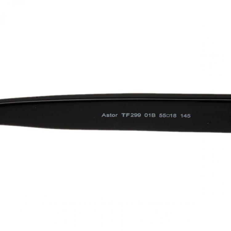 Pre Owned Tom Ford Black Astor Sunglasses