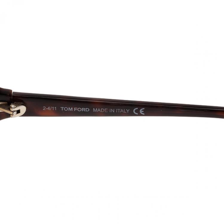 Pre Owned Tom Ford Brown Calgary Sunglasses