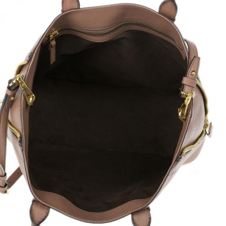 Pre Owned Tom Ford Pink Leather Jennifer Tote