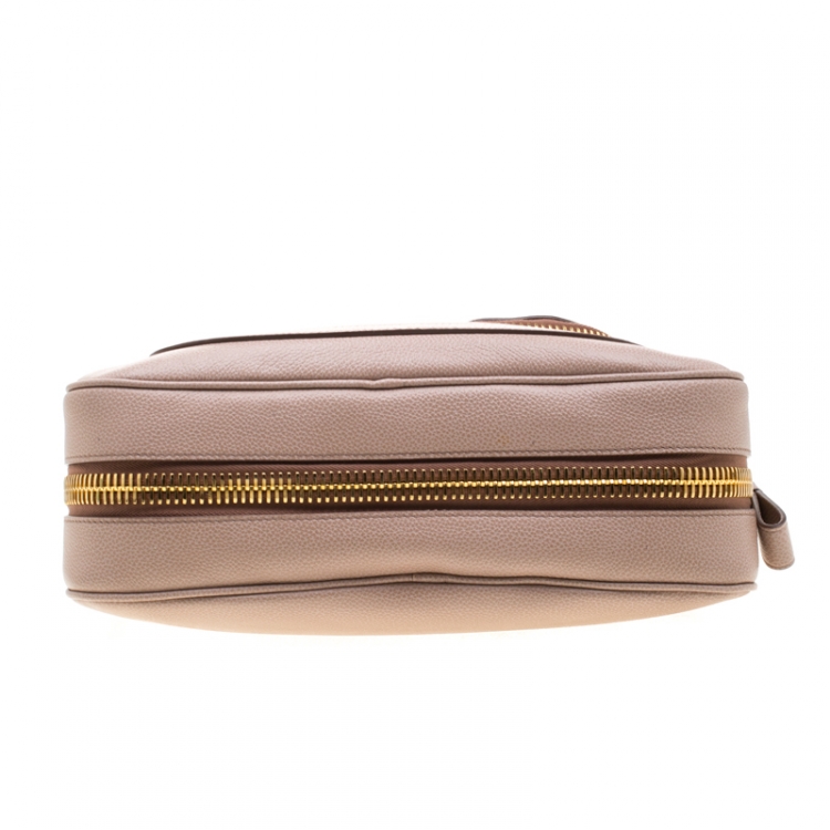 Pre Owned Tom Ford Light Pink Leather Jennifer Shoulder Bag
