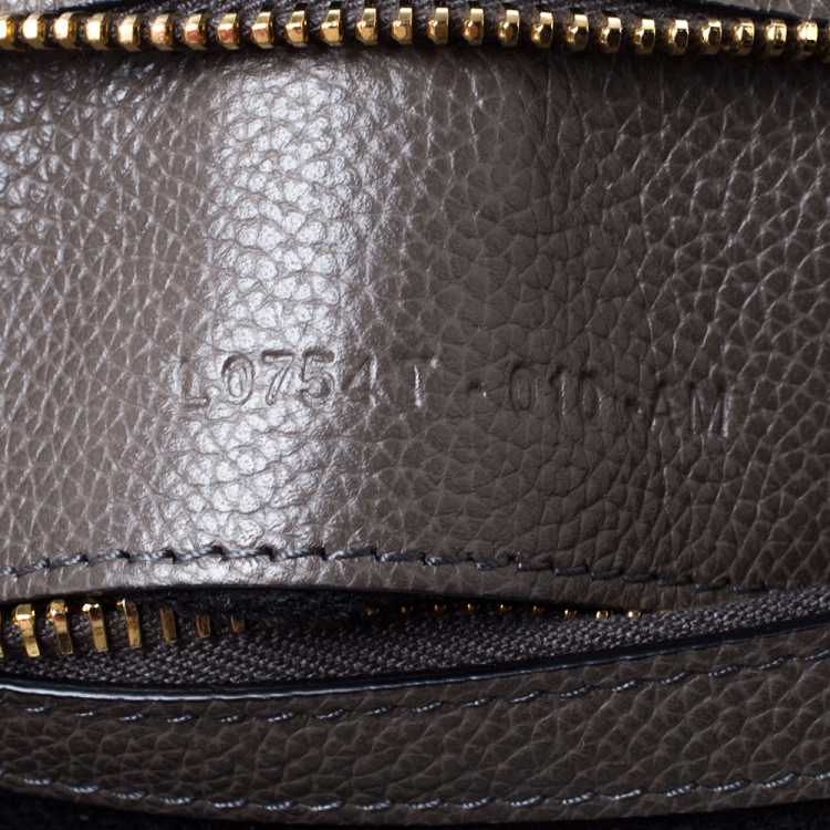 Pre Owned Tom Ford Taupe Leather Jennifer Warm Satchel  