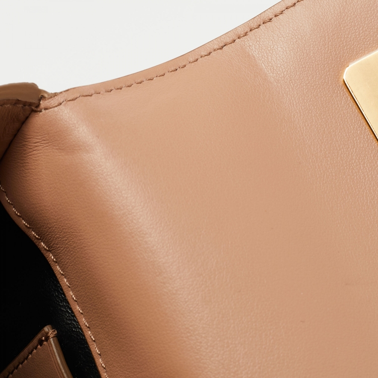 Pre Owned Tom Ford Beige Lizard Small Natalia Shoulder Bag