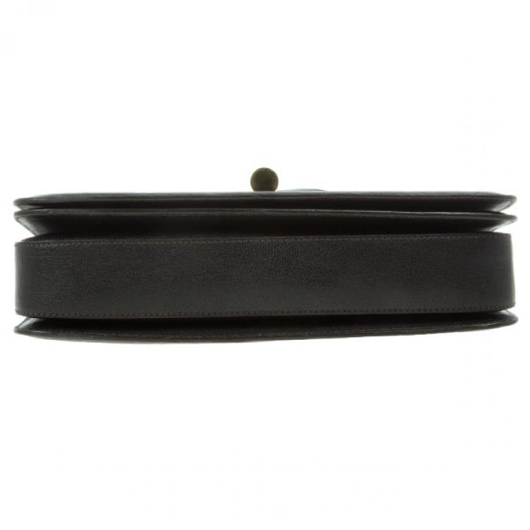 Pre Owned Tom Ford Brown Leather Large Natalia Bag