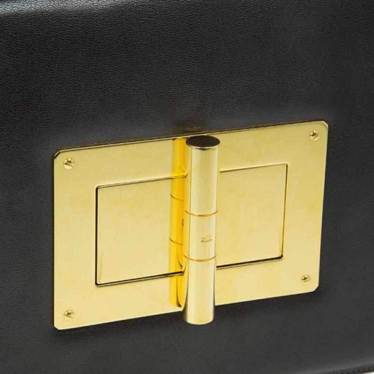 Pre Owned Tom Ford Brown Leather Large Natalia Bag