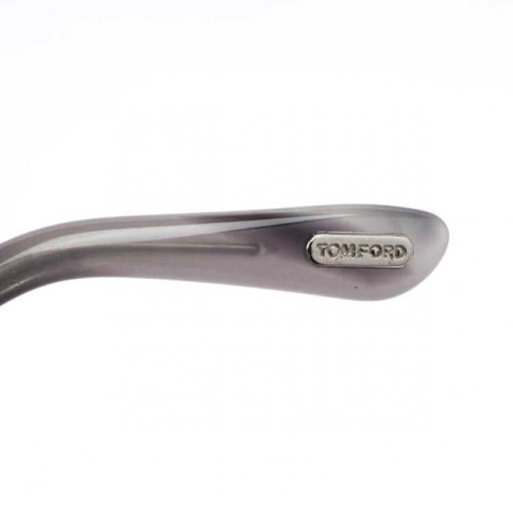 Pre Owned Tom Ford Silver Savannah Women Sunglasses