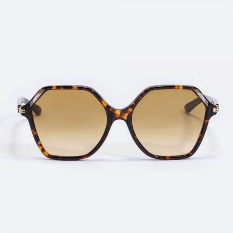 Pre Owned Tory Burch Brown Oversized Sunglasses