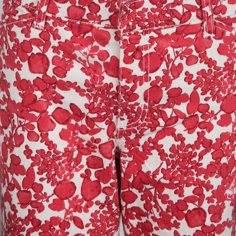 tory burch floral pants