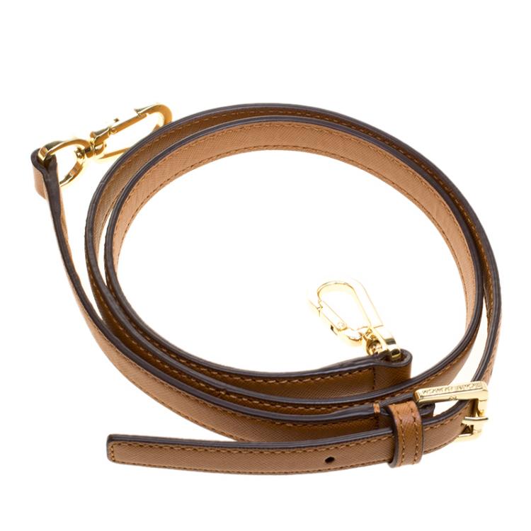 Pre Owned Tory Burch Brown Leather Robinson Dome Satchel