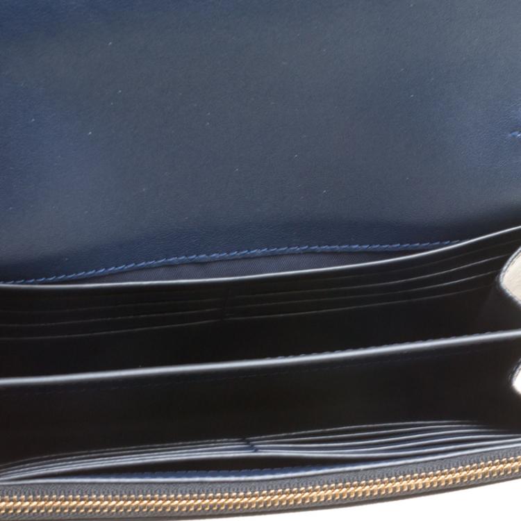 Pre Owned Tory Burch Black Leather Robinson Chain Clutch