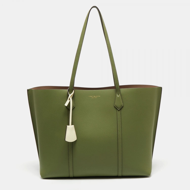 Totes bags Tory Burch - Perry triple compartment light green tote