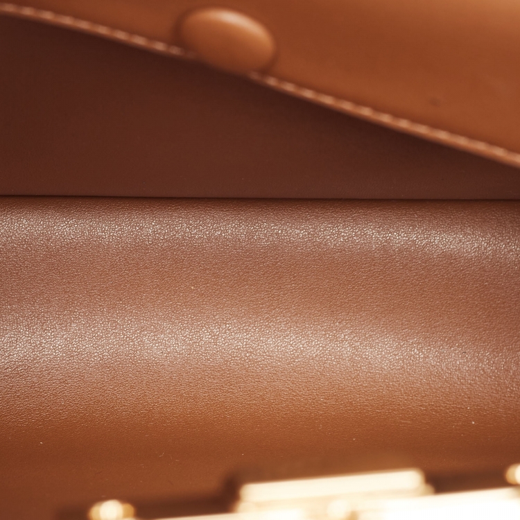 Pre Owned Tory Burch Black Leather Eleanor Satchel