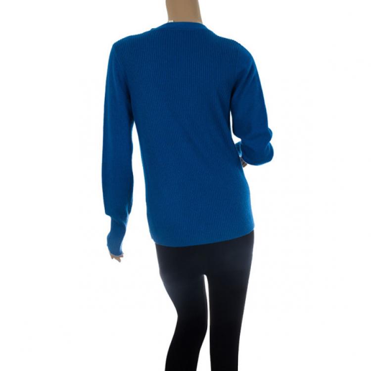 Pre Owned Tory Burch Simone Cardigan L 