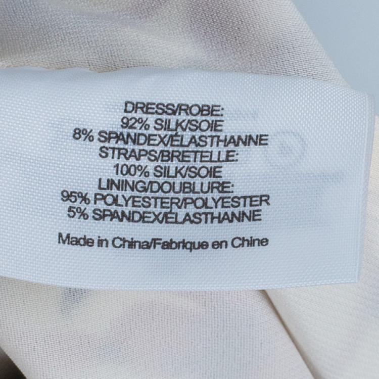 Pre Owned Tory Burch Logan Printed Maxi Dress L