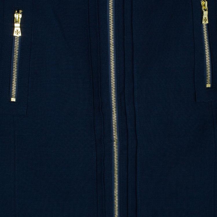 Pre Owned Tory Burch Navy Rosalyn Skirt S