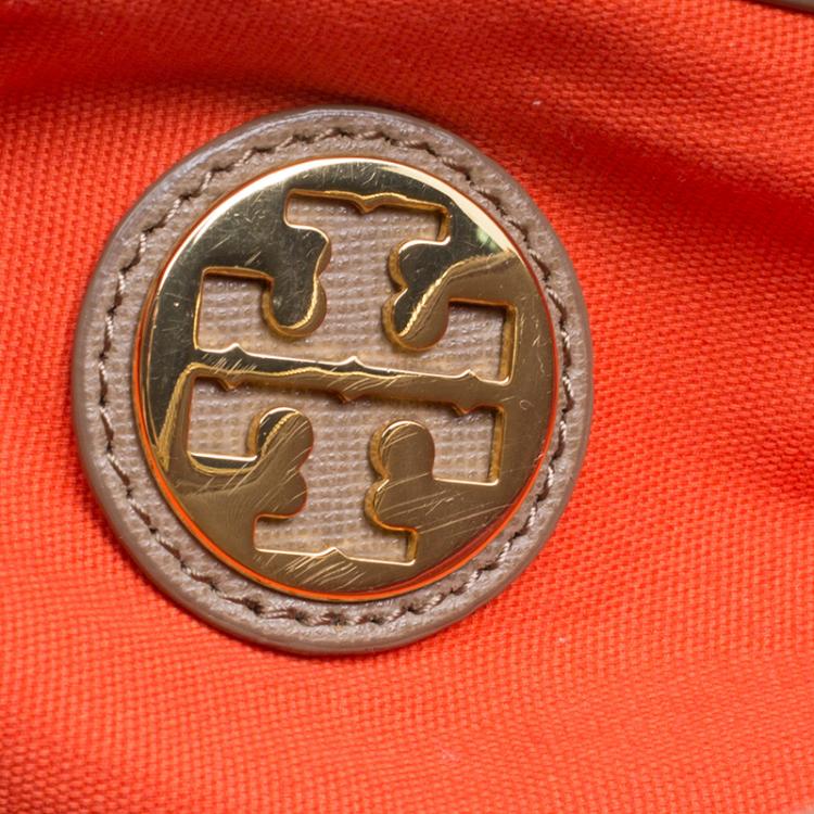 Pre Owned Tory Burch Brown Leatther Robinson Tote