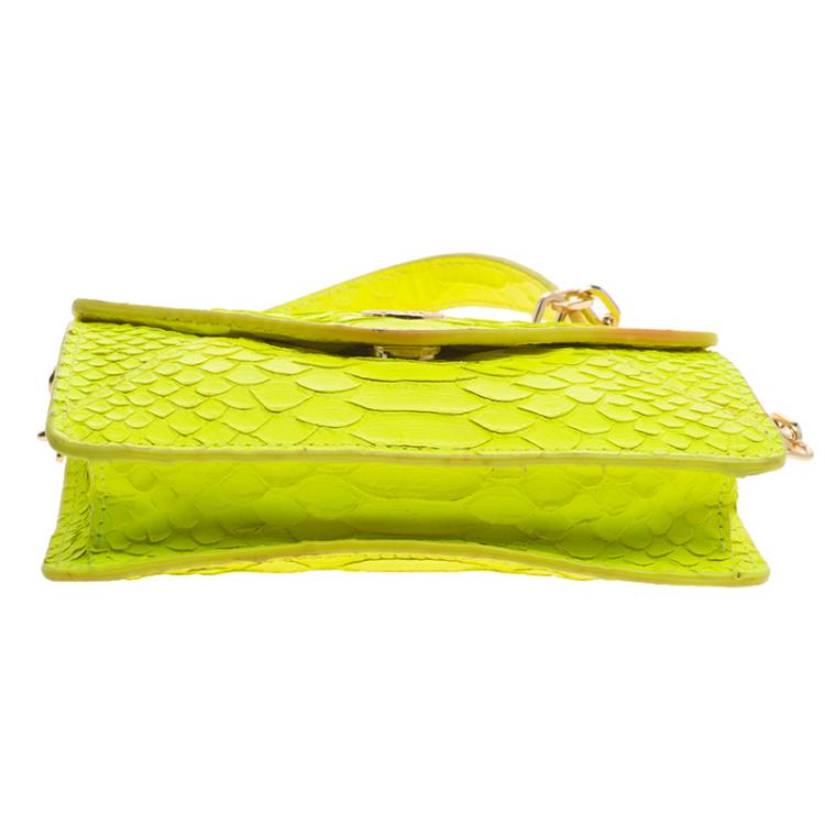 tory burch neon bag