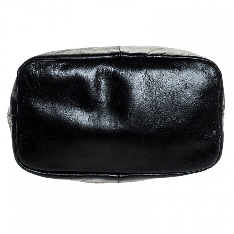 Pre Owned Tory Burch Black Chain Shoulder Bag