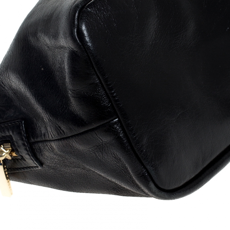 Pre Owned Tory Burch Black Chain Shoulder Bag