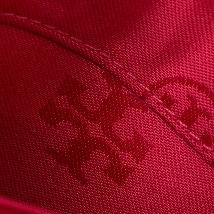 Pre Owned Tory Burch Pink Leather Amanda Chain Clutch