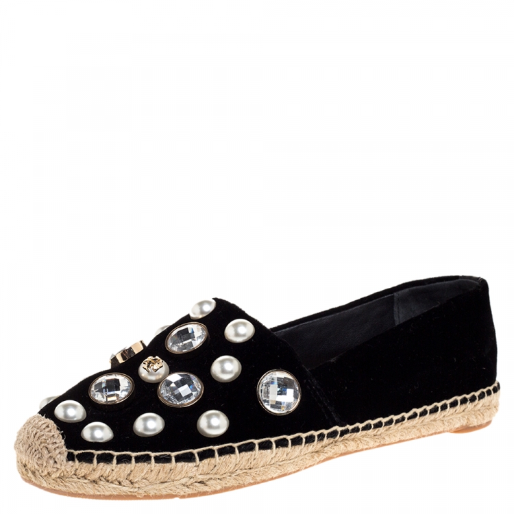 tory burch velvet espadrilles