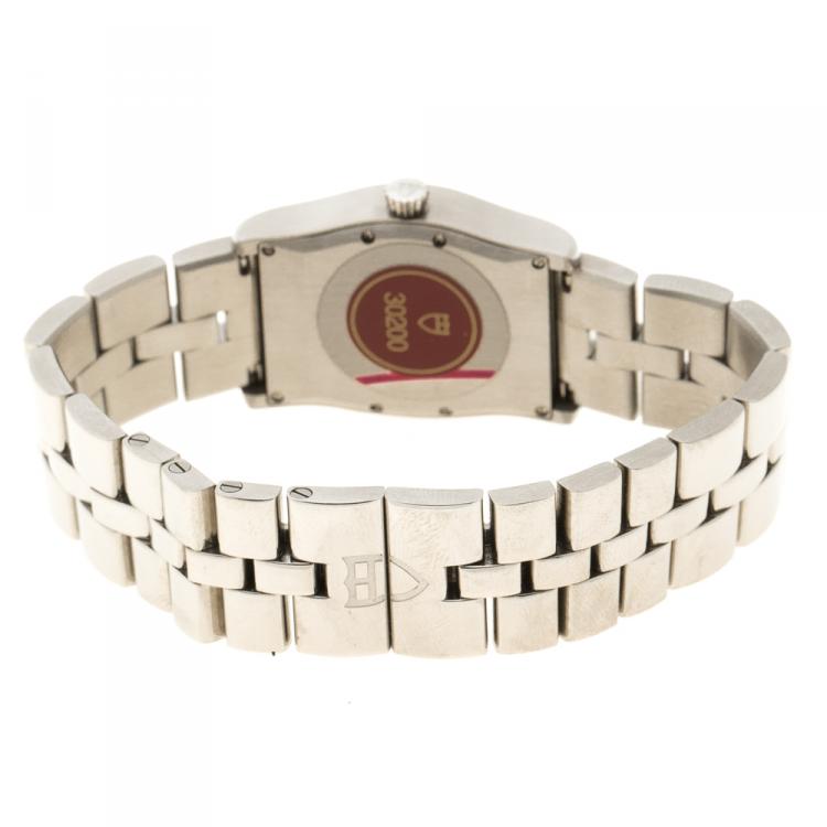 Pre Owned Tudor White Stainless Steel Archeo 30200 Women's Wristwatch 22 mm