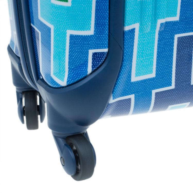 Pre Owned Tumi for Jonathan Adler Blue Printed Trolley