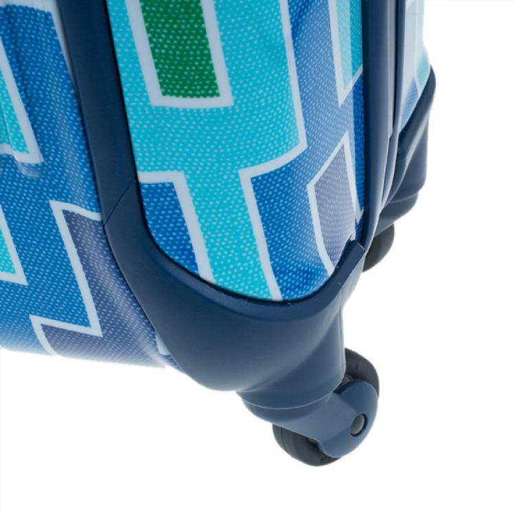Pre Owned Tumi for Jonathan Adler Blue Printed Trolley