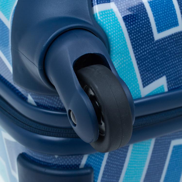 Pre Owned Tumi for Jonathan Adler Blue Printed Trolley