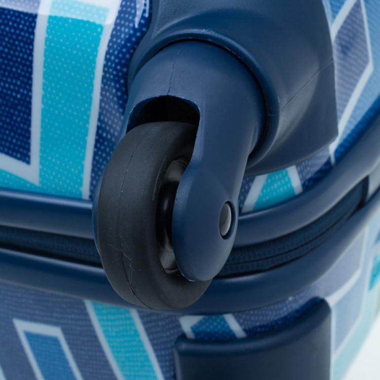 Pre Owned Tumi for Jonathan Adler Blue Printed Trolley