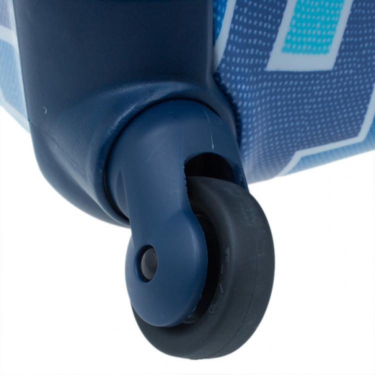 Pre Owned Tumi for Jonathan Adler Blue Printed Trolley