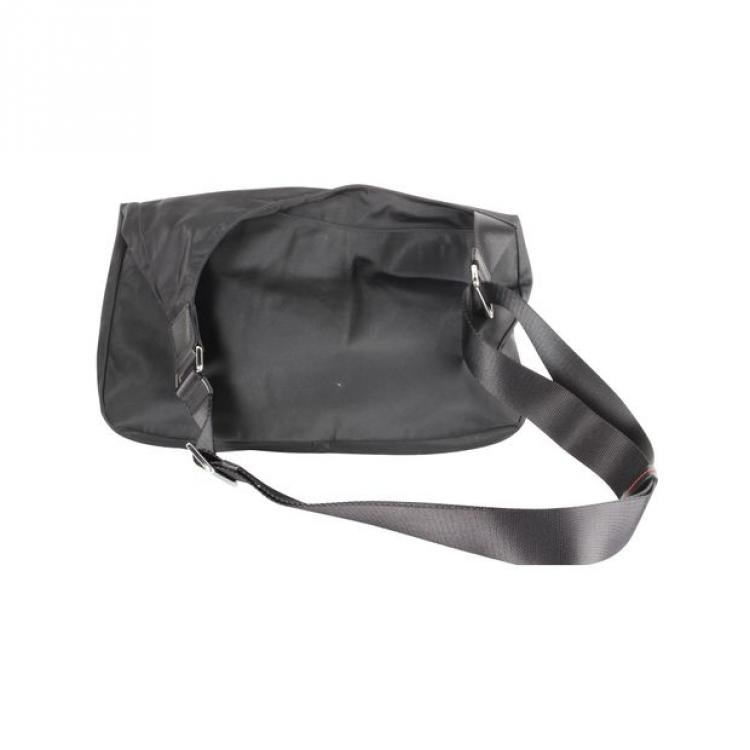 Pre Owned Tumi Black Nylon Crossbody Bag