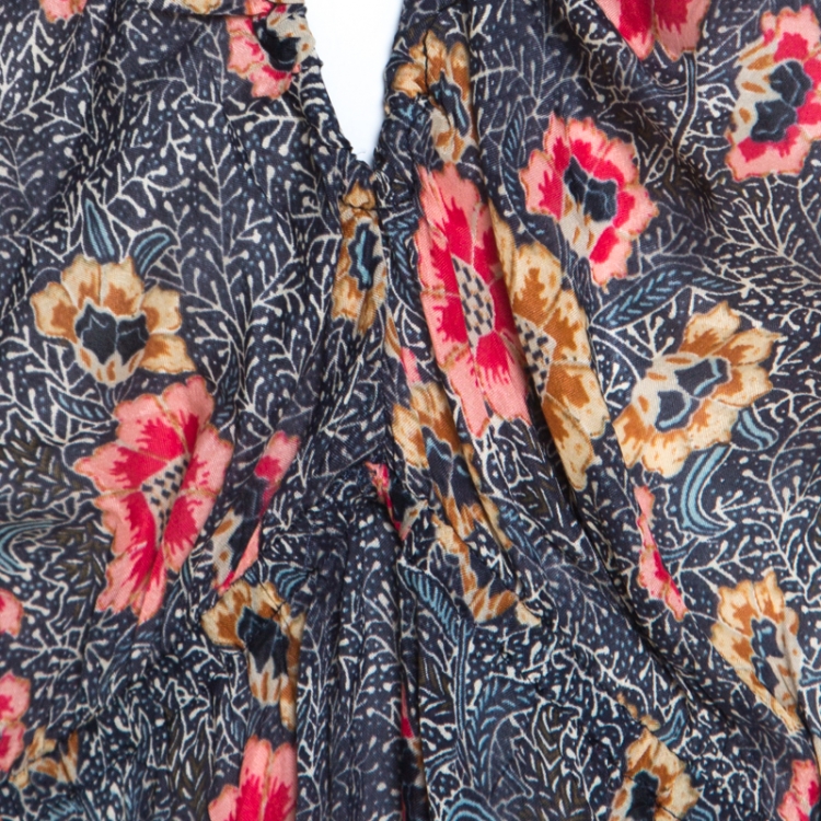 مملوكة مسبقًا Isabel Marant Etoile Multicolor Drecious Floral Printed Dress L