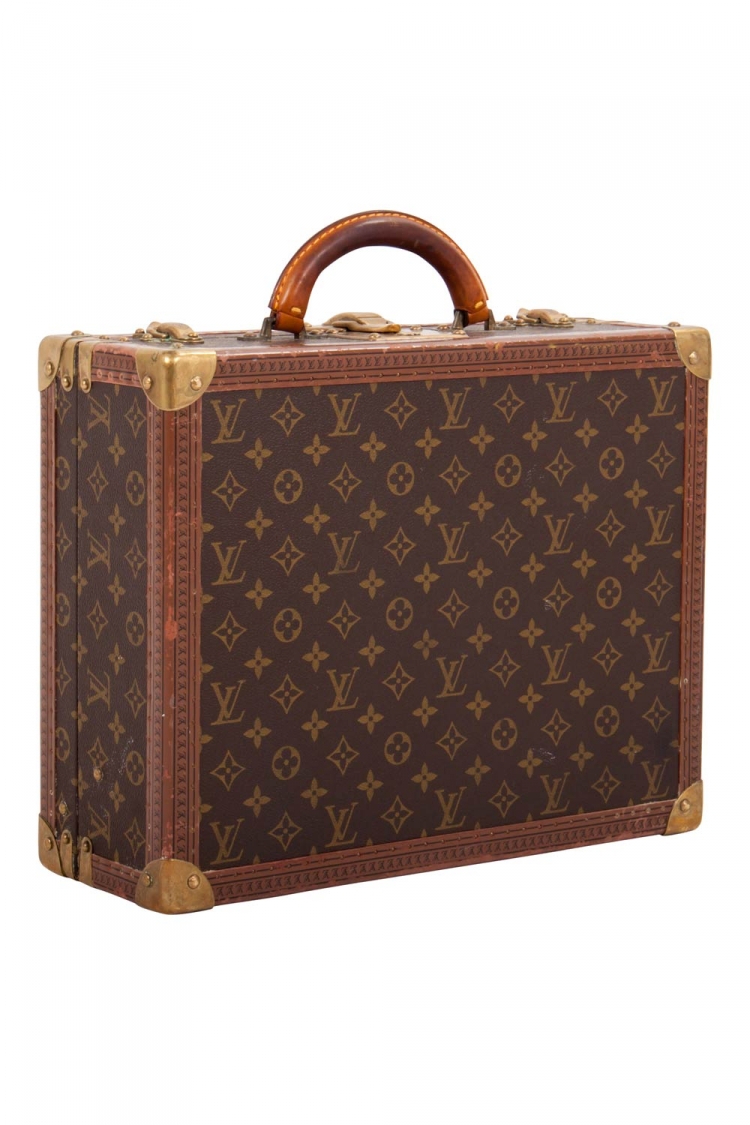 Louis Vuitton Briefcase Trunk in Coated Canvas with Silver-tone - US