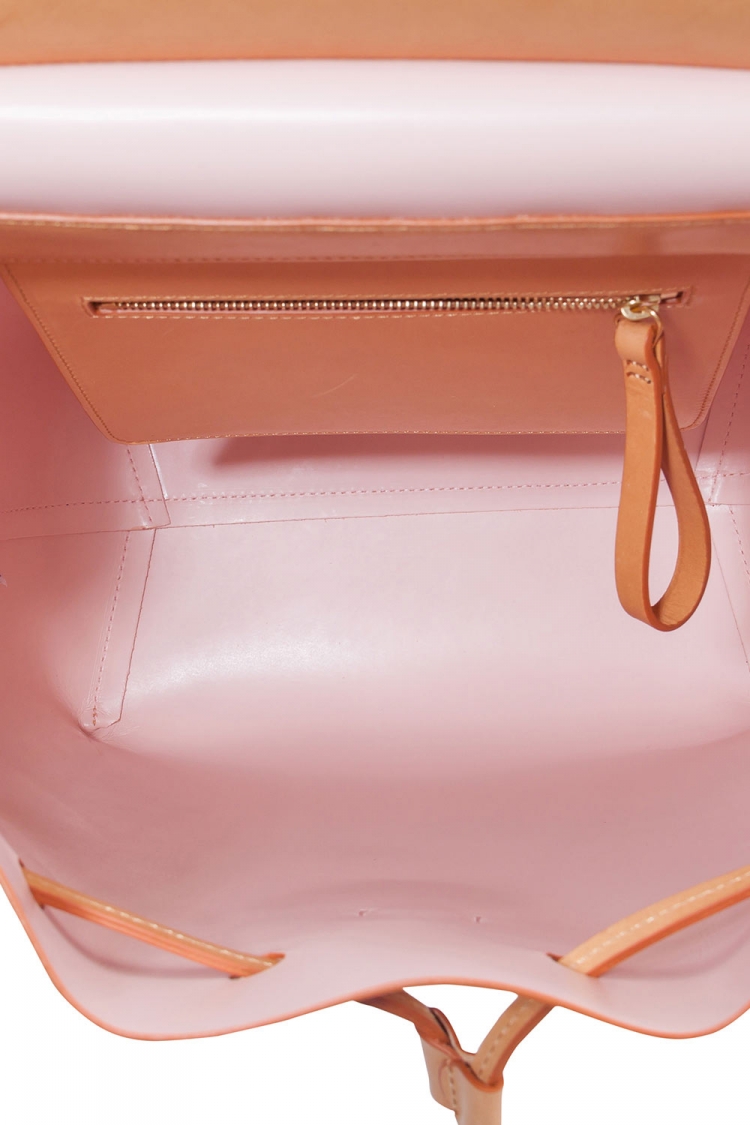 Pre Owned Mansur Gavriel Tan Leather Backpack