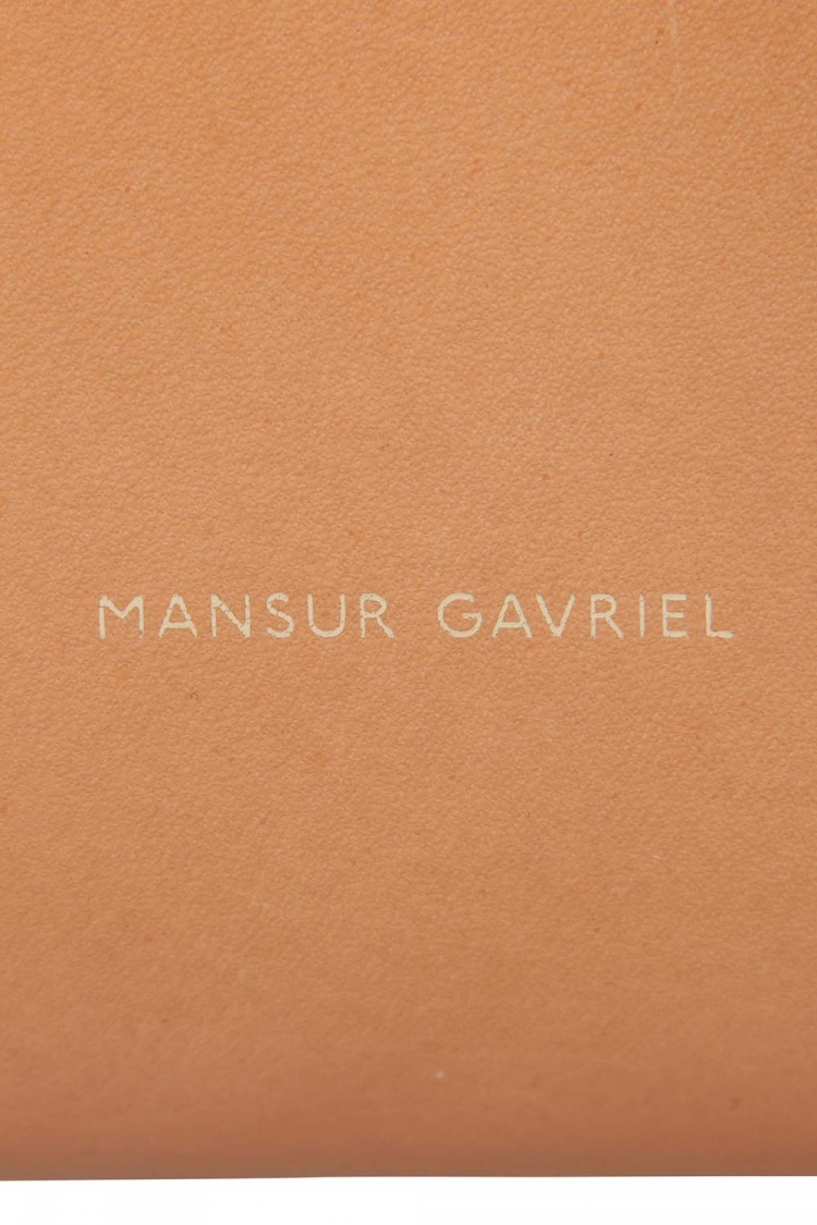 Pre Owned Mansur Gavriel Tan Leather Backpack