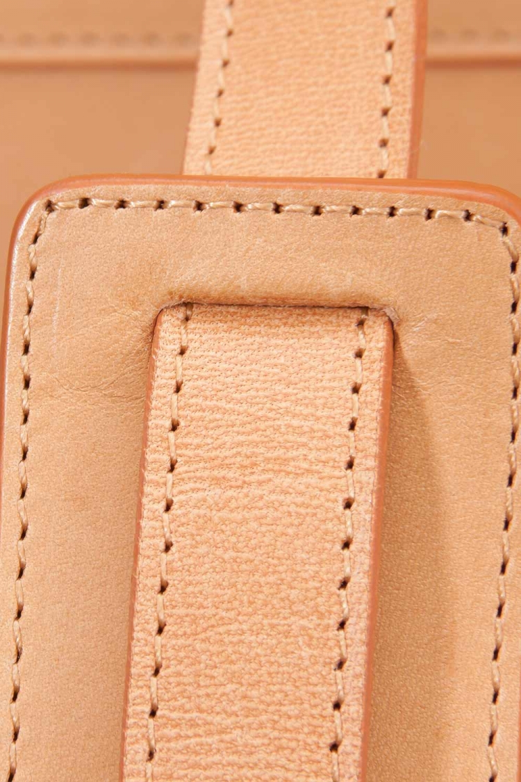 Pre Owned Mansur Gavriel Tan Leather Backpack