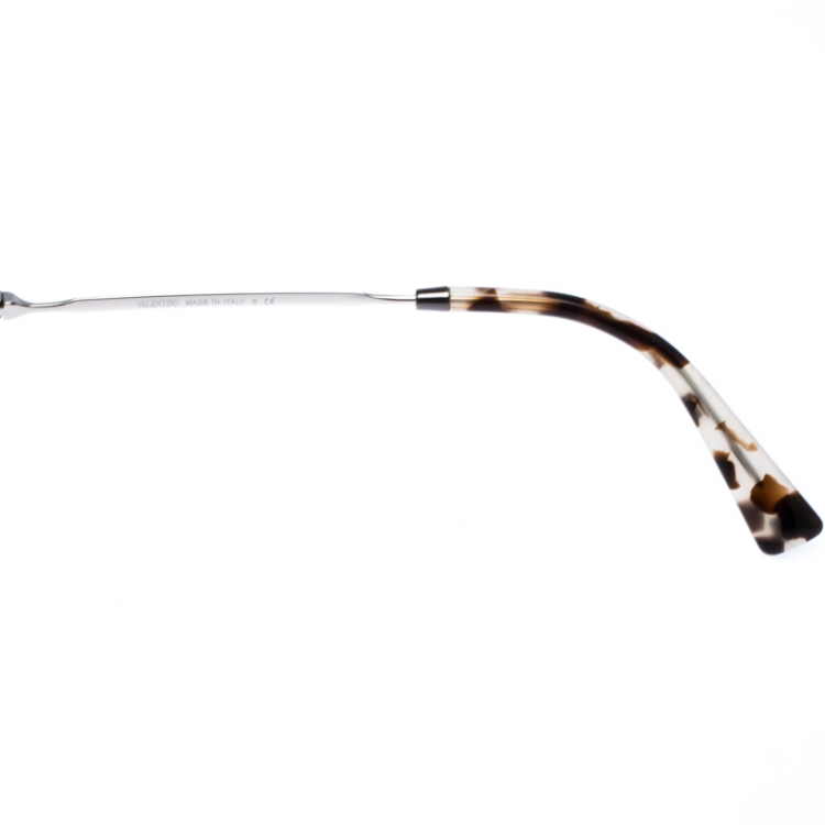 Pre Owned Valentino Blue/Grey Smoke VA2015 Cat Eye Sunglasses