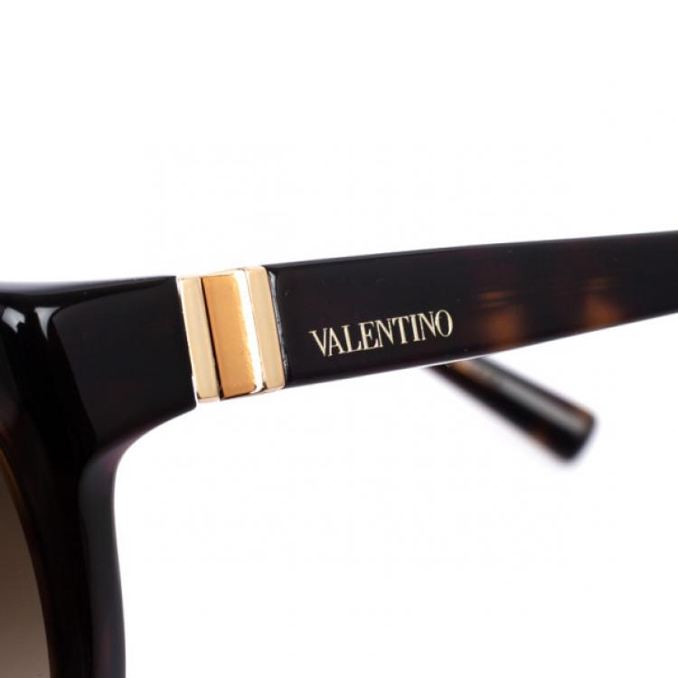 Pre Owned Valentino 622S Studded Cat Eye Womens Sunglasses