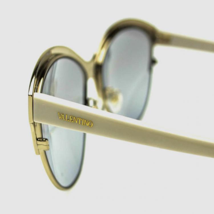 Pre Owned Valentino White V104S Womens Sunglasses