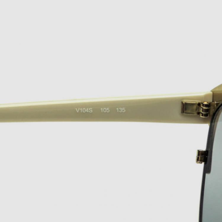 Pre Owned Valentino White V104S Womens Sunglasses