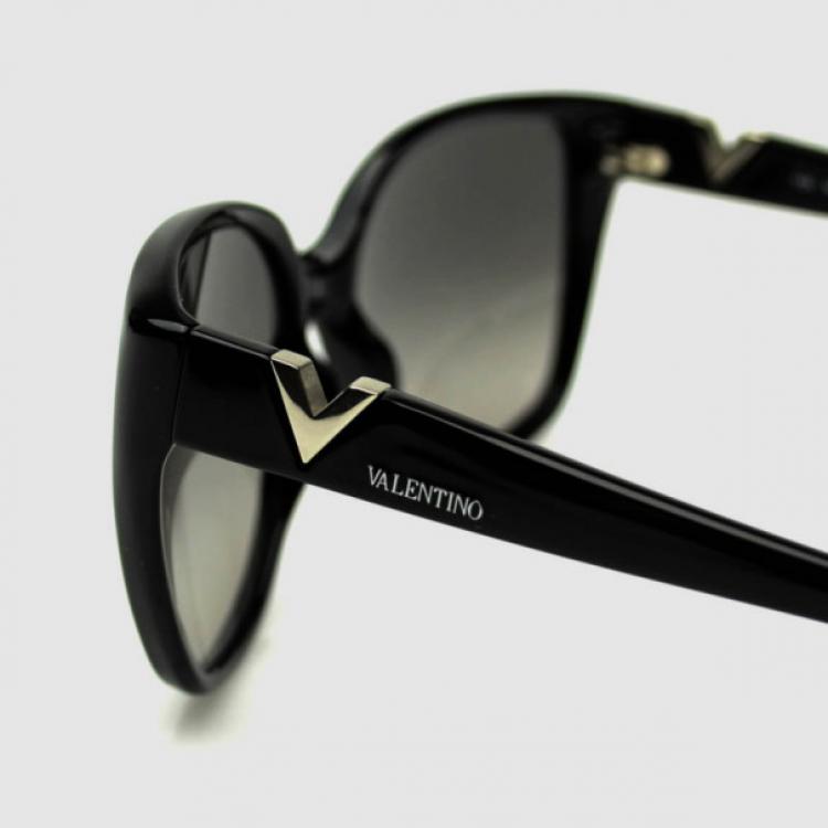 Pre Owned Valentino Black V624S Womens Sunglasses