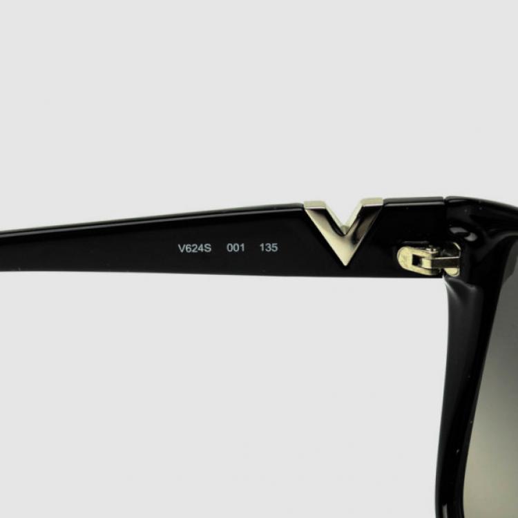 Pre Owned Valentino Black V624S Womens Sunglasses