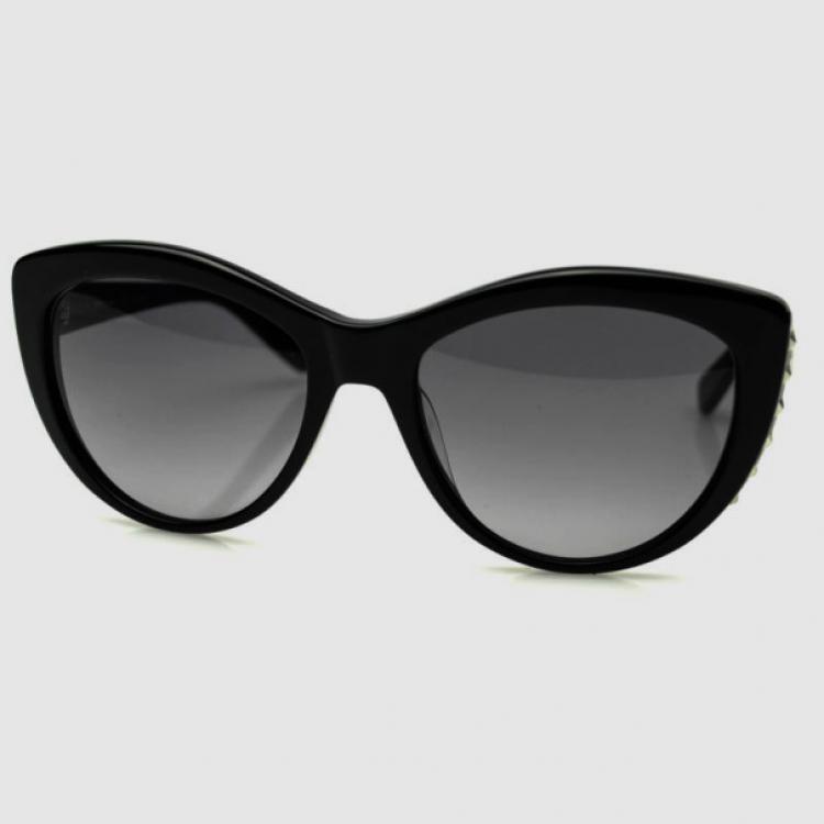 Pre Owned Valentino Black V648S Womens Sunglasses