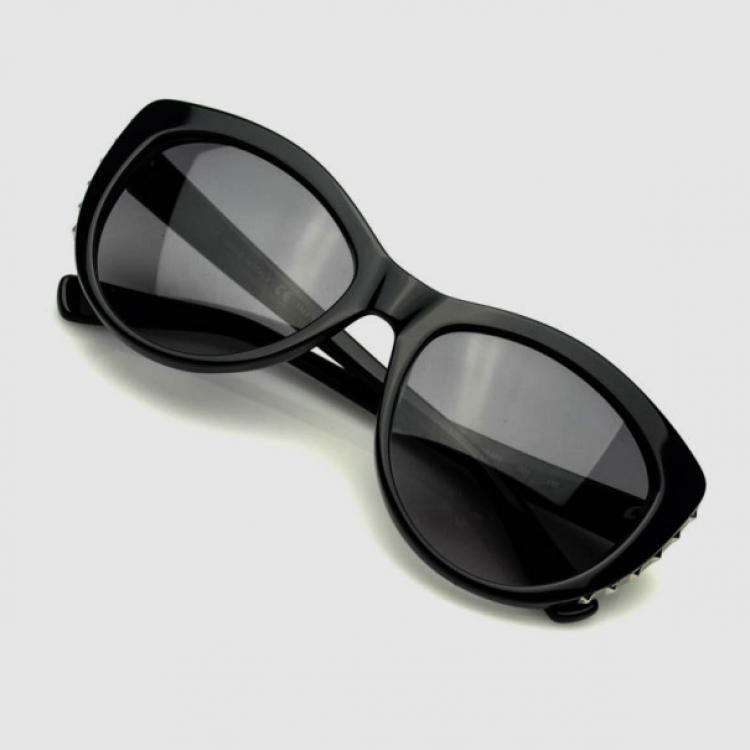Pre Owned Valentino Black V648S Womens Sunglasses
