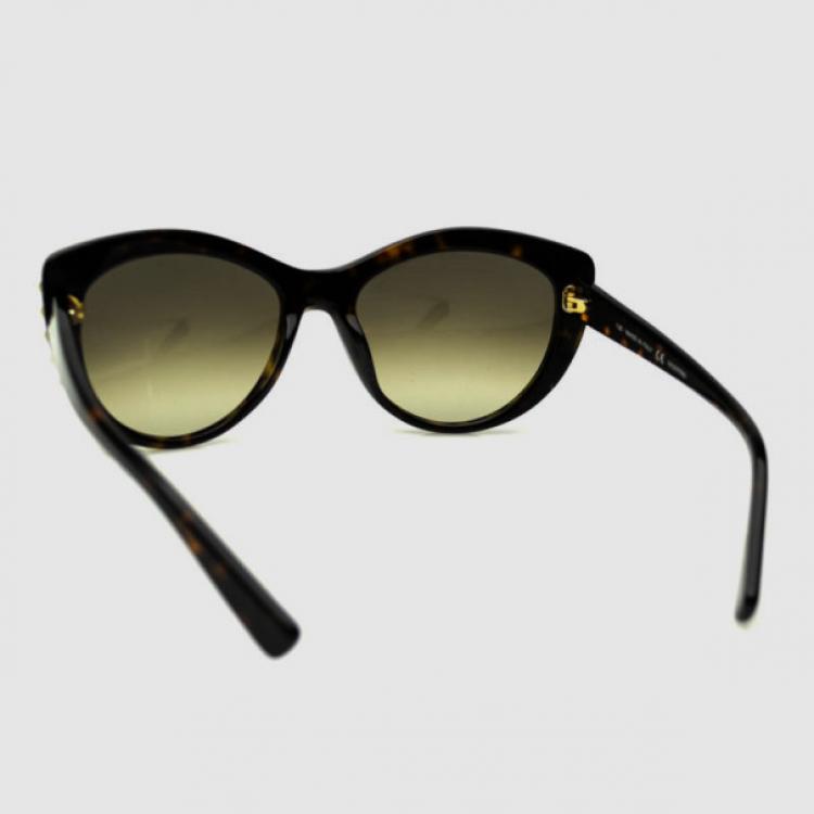 Pre Owned Valentino Dark Havana V648S Womens Sunglasses