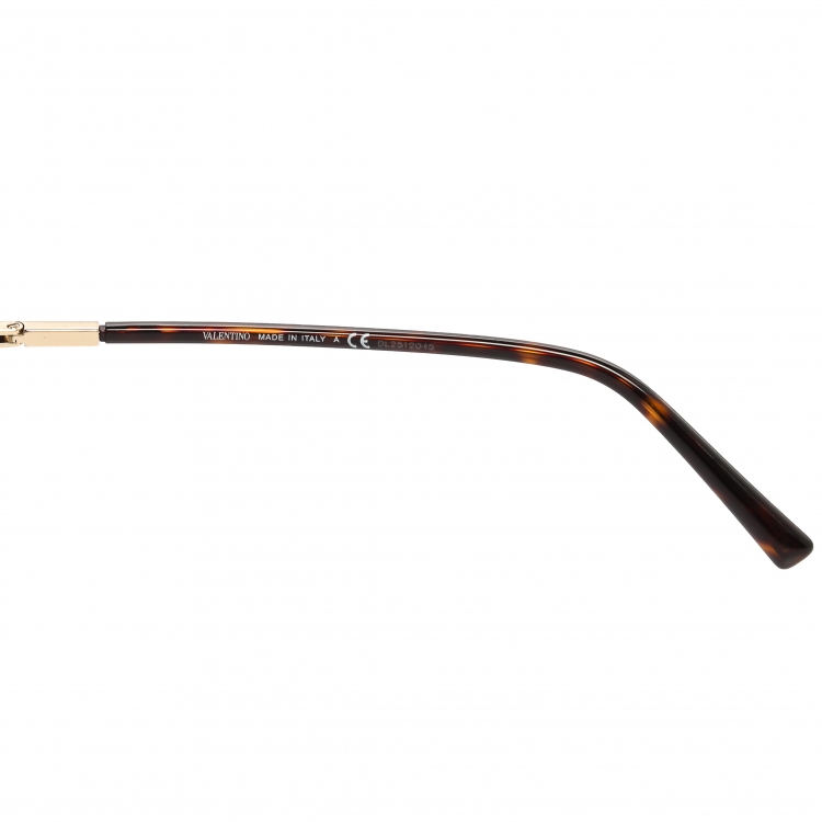 مملوكة مسبقًا Valentino Brown/Gold Gradient VA2021 Aviator Sunglasses