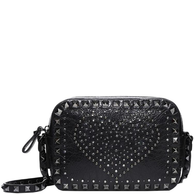 valentino rockstud heart bag