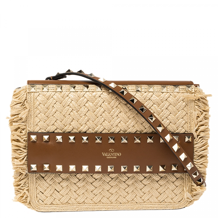 Valentino tan best sale crossbody bag